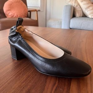 Everlane Day Heel, Black, EUC, Size 8.5